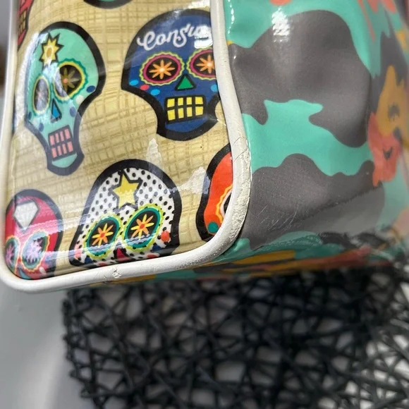 ❌SOLD❌Consuela Sunset Camo Legacy Classic Tote with Sugar Skull Accents - Picture 13 of 14